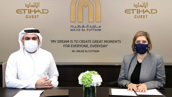 ماجد الفطيم والاتحاد للطيران تتفقان على مشاركة نقاط وأميال برنامجي "SHARE" و"ضيف الاتحاد"