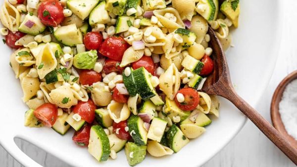 سلطة الذرة الحلوة الصيفية