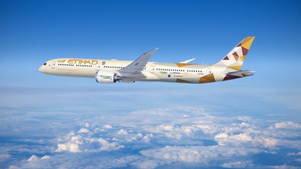 الاتحاد للطيران تبدأ باختبار طائراتها مع برنامج ecoDemonstrator المستدام