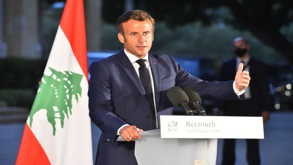 ماكرون في بيروت