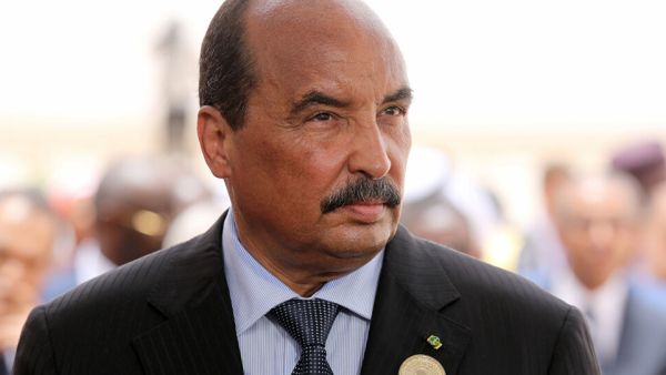 الرئيس السابق محمد ولد عبد العزيز