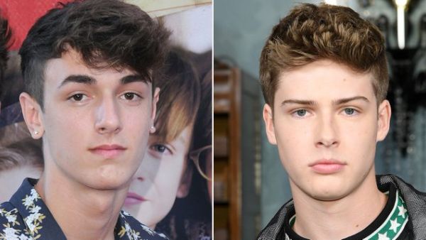 The TikTok stars Bryce Hall and Blake Gray  (Twitter)