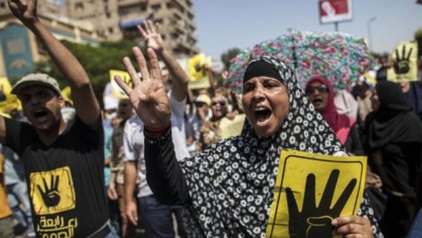 Protests over the Rabaa Massacre in Cairo (AFP / File)