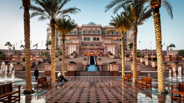 He is hiding in a £10,000-a-night presidential suite at the Emirates Palace Hotel (Shutterstock/ File Photo)