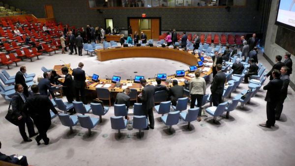 The Security Council Chamber during preparation for session  (Shutterstock)	