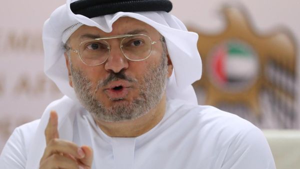 The UAE's Minister of State for Foreign Affairs Dr Anwar Gargash. AFP Photo