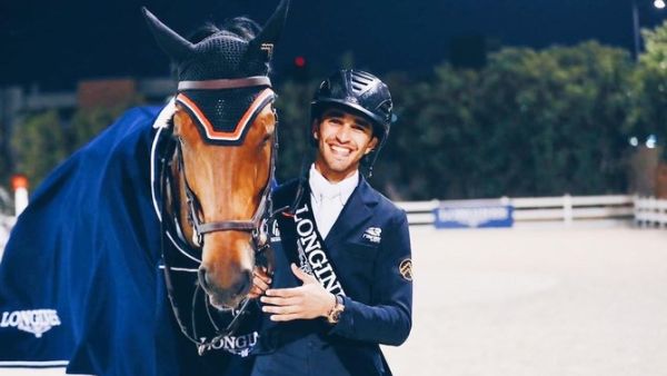 Mohamed Zeyada (also known as Mouda) will always be remembered as the Egyptian equestrian whose team achieved a spot at the Olympics. (Supplied)