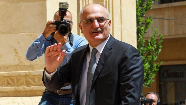 Former finance minister Ali Hassan Khalil, a senior member in the Amal Movement, has been targeted by US sanctions (AFP/File photo)