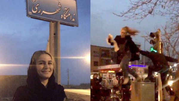 Shariatmadari (pictured) said police pressured her to sign papers agreeing to leave Turkey, before releasing her as international pressure mounted. (Twitter)