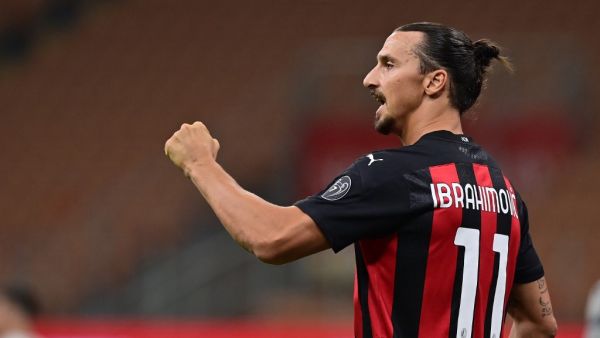  The enigmatic Swedish frontman is the only member of the playing and coaching staff at San Siro to have posted a positive test (Photo: AFP)