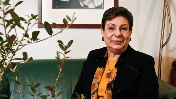 Palestinian official Hanan Ashrawi (Twitter)