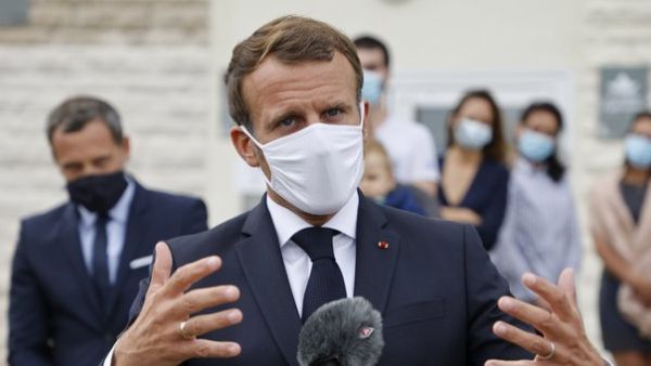 President Emmanuel Macron (Twitter)