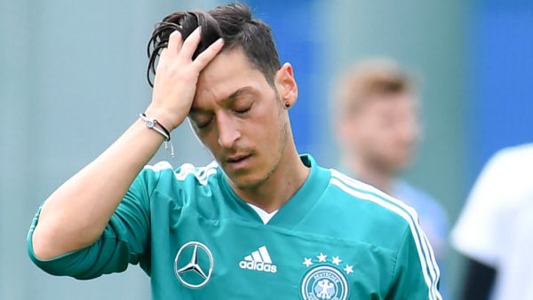 The enigmatic playmaker quit international duty in 2018 after being singled out for a meeting with Recep Tayyip Erdogan and poor performances (Photo: AFP)