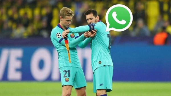 ميسي على اتصال بزملائه في برشلونة