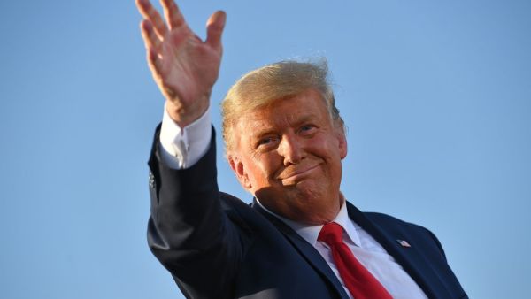 US President Donald Trump went after top government scientist Anthony Fauci in a call with campaign staffers on October 19, 2020, suggesting the hugely respected and popular doctor was an "idiot." MANDEL NGAN / AFP