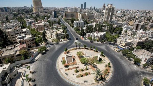 Aerial view of Amman during Lockdown (AFP File Photo) 