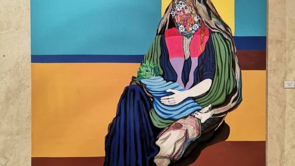"For Child's Sake" artwork by saudi artist Ramah Al-Husseini. (Instagram)