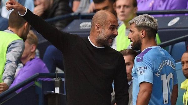 أغويرو وغوارديولا