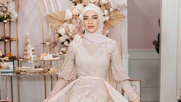 Ms Sayed (pictured) explained she has now ditched her other jobs and posting fashion shoots has become her full-time occupation. (Instagram)