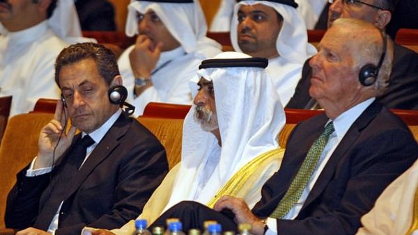 Sheikh Nahyan Mubarak Al Nahyan, 69, has been accused by a British woman - Caitlin McNamara, the organizer of the Hay literary festival in Abu Dhabi - of sexually assaulting her on Valentine's day. (AFP/File)