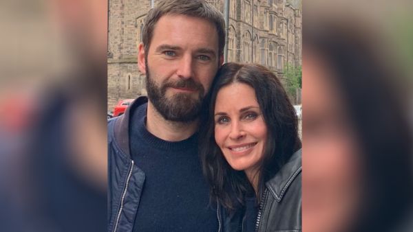 The Cougar Town actress revealed she first met Johnny when he was living with mutual friend Ed Sheeran