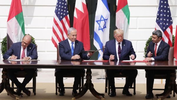 'Your excellency, Prime Minister Benjamin Netanyahu, thank you for choosing peace,' UAE foreign minister Abdullah bin Zayed said (AFP File Photo)