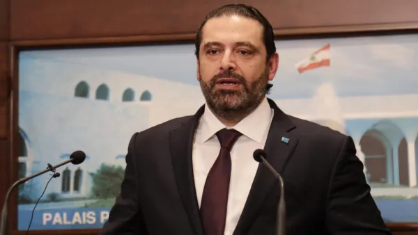 Prime Minister-designate Saad Hariri met Wednesday with President Michel Aoun for the fourth time in five days. (AFP)