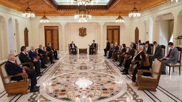 الأسد أعرب عن ارتياحه لافتتاح سفارة لجمهورية أبخازيا في دمشق