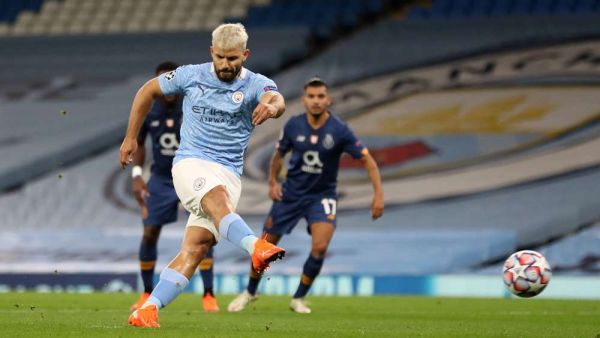 أغويرو يقود سيتي للفوز