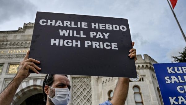 A demonstration in Istanbul on 13 September 2020 (photo: Ozan Kose/AFP).