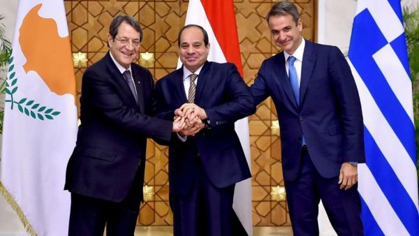 اجتماع قمة يجمع كلا من مصر وقبرص واليونان