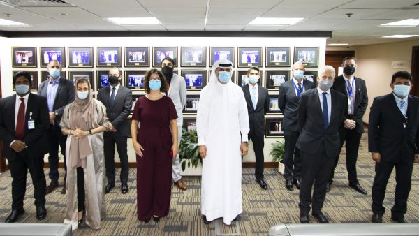 أمن مجموعة الإمارات يستقبل وفداً من المملكة المتحدة