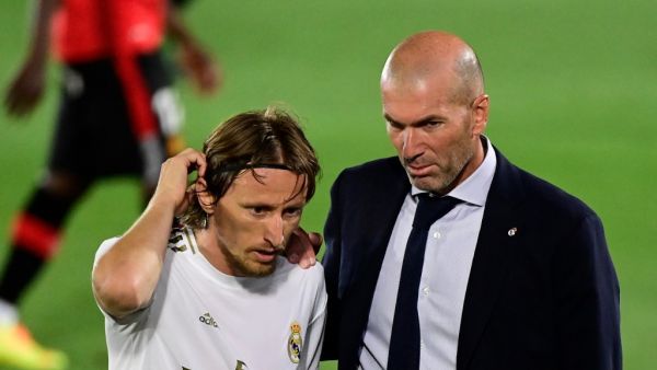 The Croatian midfielder has enjoyed working under all of his coaches at Santiago Bernabeu, but considers his current manager to be special (Photo: AFP)