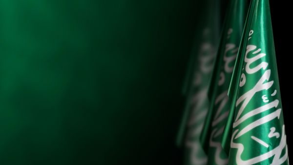 Saudi Arabia flags   (Shutterstock)	