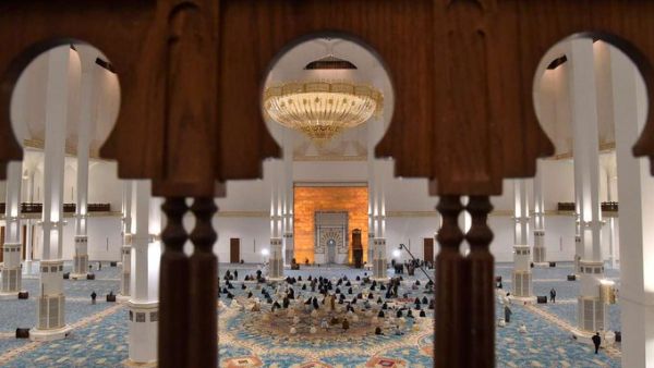 The Grand Mosque is located in the al-Mohammadiya area of Algiers (Twitter)