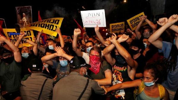 للأسبوع الـ22.. آلاف الإسرائيليين يتظاهرون مطالبين باستقالة نتنياهو