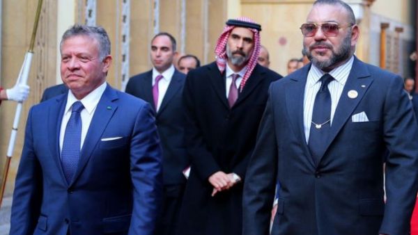 الملك عبدالله يجري اتصالاً هاتفياً مع العاهل المغربي