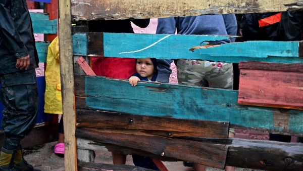 Hurricane Iota was barreling through Central America on Tuesday, hours after making landfall as the strongest Atlantic storm this year along a stretch of Nicaraguan coast devastated by a powerful storm just two weeks ago. Orlando SIERRA / AFP