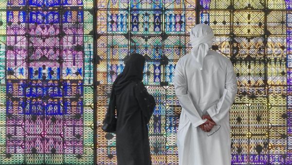 This year, @abudhabiart, the annual commercial art fair hosted in the UAE’s capital, is going virtual. (Instagram)
