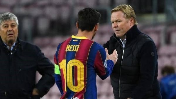 كومان وميسي