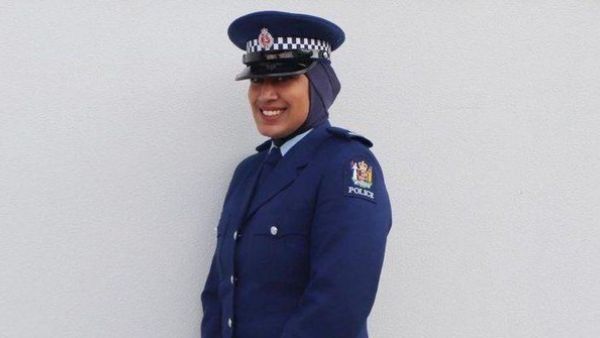 Constable Zeena Ali will become the first member of New Zealand Police to wear the hijab as part of her uniform. (New Zealand Police Instagram)