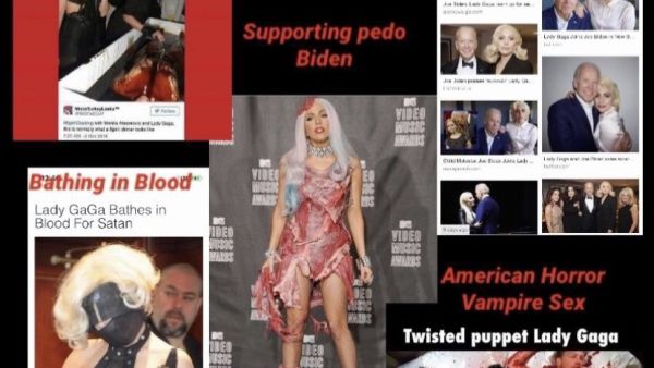 Lady Gage supports creepy Jo Biden (Twitter)
