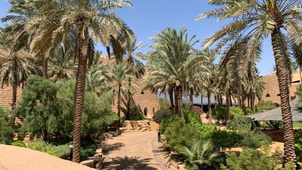 An iconic landmark in Riyadh for over 30 years, Tuwaiq Palace is now the HQ of the DQ General Authority. (Twitter)