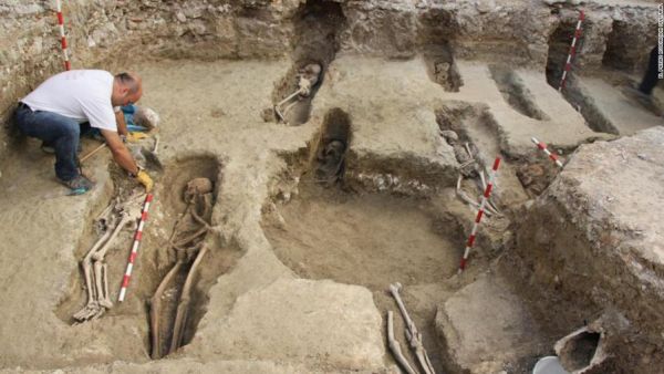 Archaeologists discover ancient Islamic necropolis in Spain related to Al-Andalus era. (Twitter)