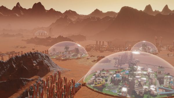 Humans to Colonise Mars and Live Inside Glass Domes by 2050. (Twitter)