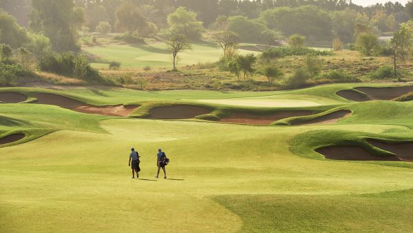 Fire course at Jumeirah Golf Estates