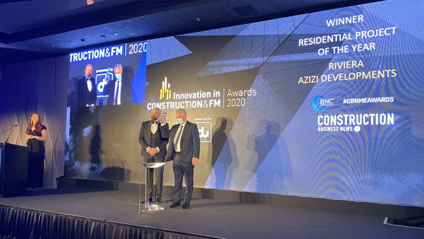 Azizi Developments’ Riviera Brings Home ‘Residential Project of the Year’ at the Innovation in Construction & FM Awards 2020