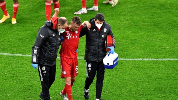 كيميش بعد تعرضه للإصابة