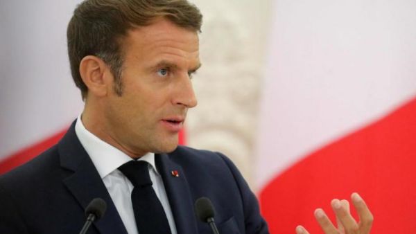  الرئيس الفرنسي، إيمانويل ماكرون