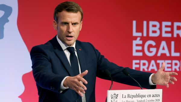 الرئيس الفرنسي إيمانويل ماكرون 